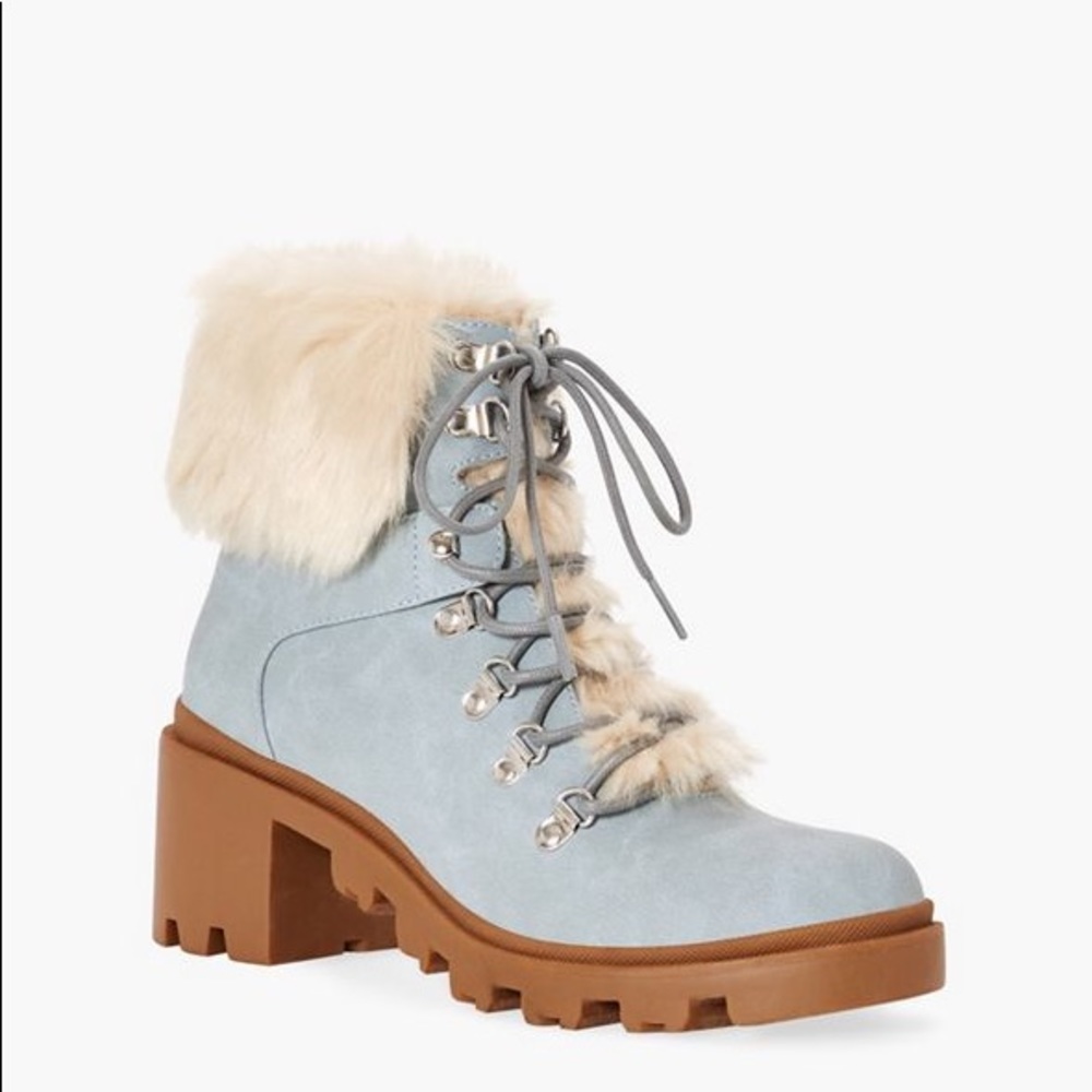 Blue Winter Boots
